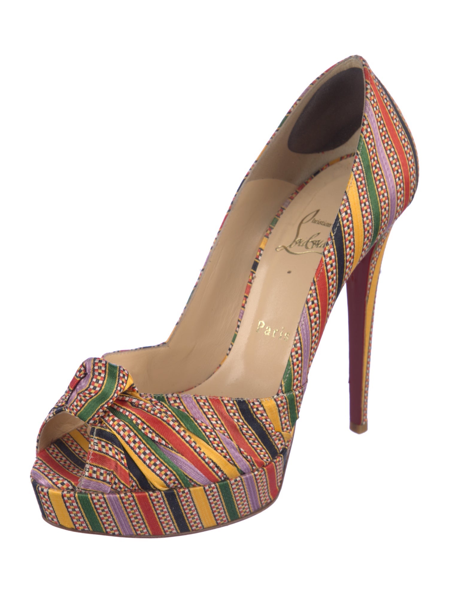 Christian Louboutin Printed Pumps