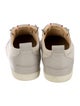 Christian Louboutin Spike Accents Canvas Sneakers