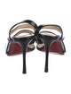 Christian Louboutin Patent Leather Slingback Sandals