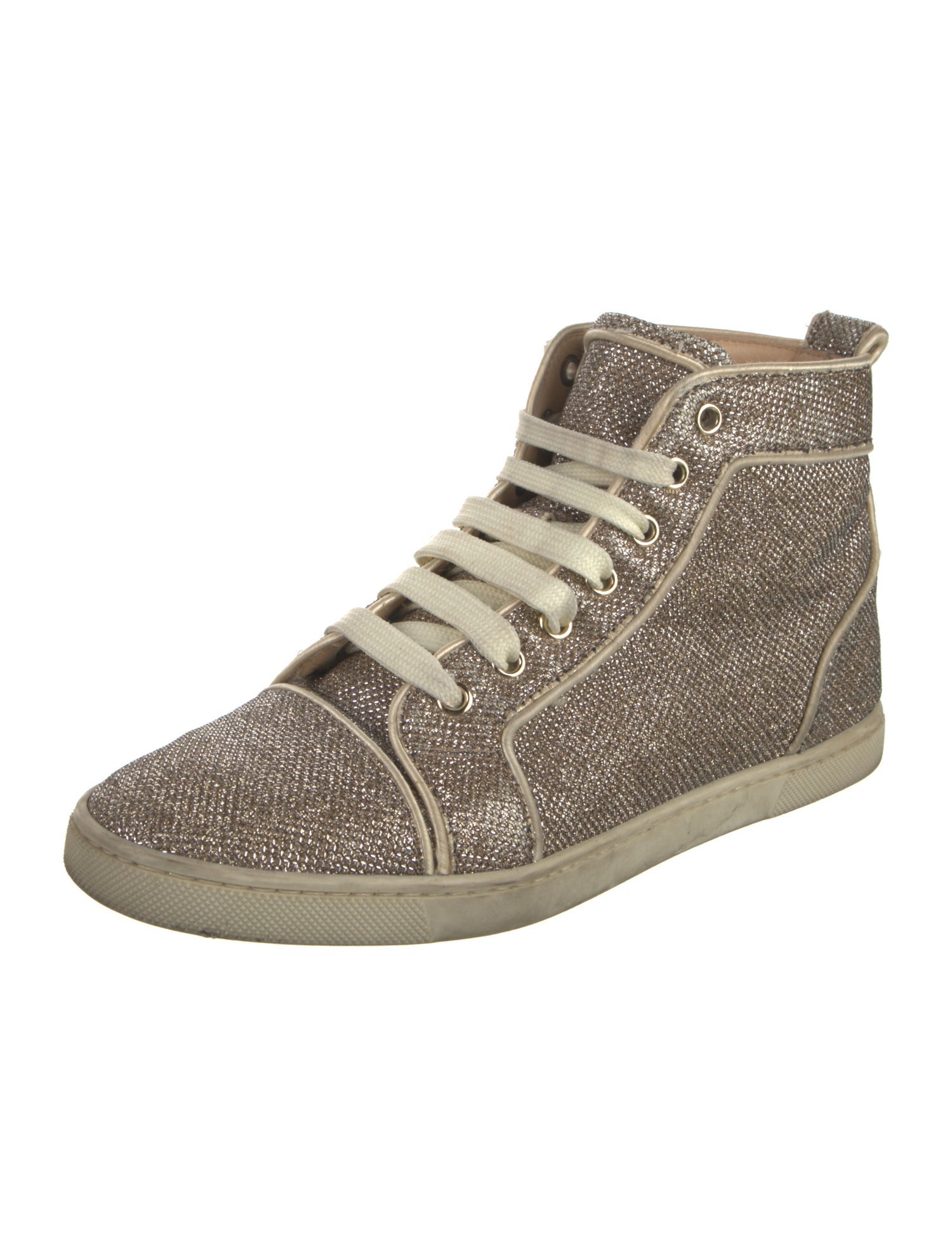 Christian Louboutin Glitter Glitter Accents Sneakers