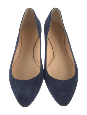Christian Louboutin Suede Ballet Flats