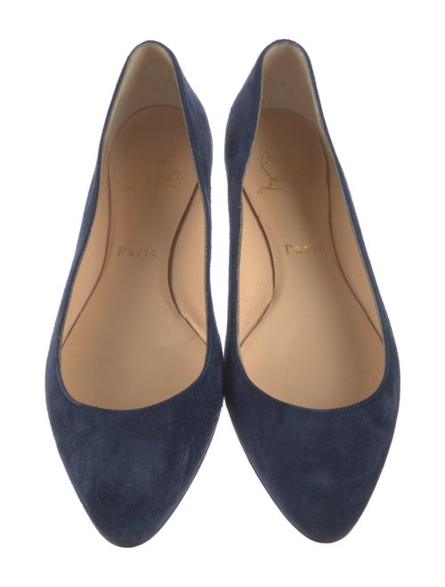 Christian Louboutin Suede Ballet Flats