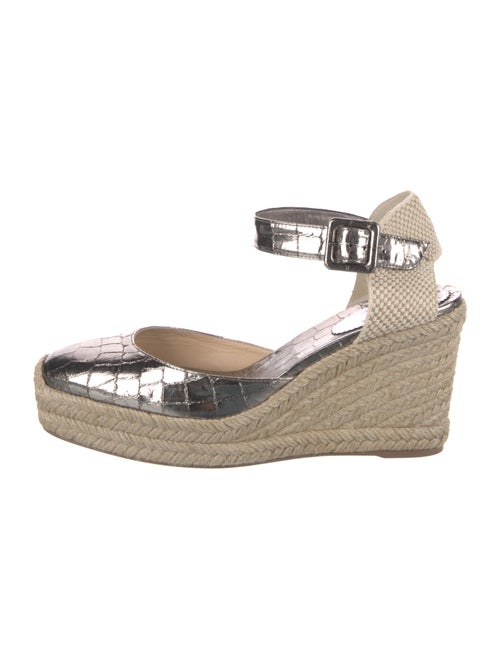 Christian Louboutin Amelina 90 Embossed Leather D'Orsay Pumps