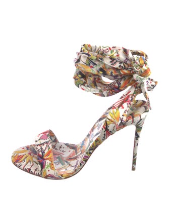 Christian Louboutin Printed Sandals