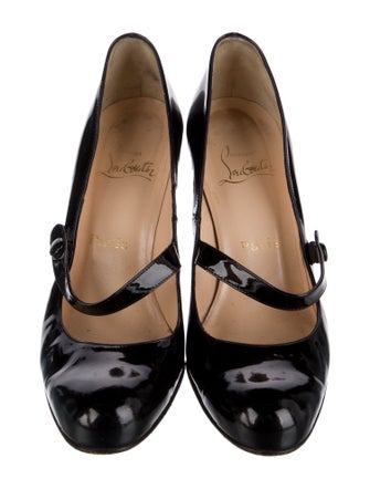 Christian Louboutin wallis 100 Patent Leather Pumps