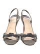 Christian Louboutin Printed Slingback Sandals