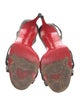 Christian Louboutin Printed Slingback Sandals