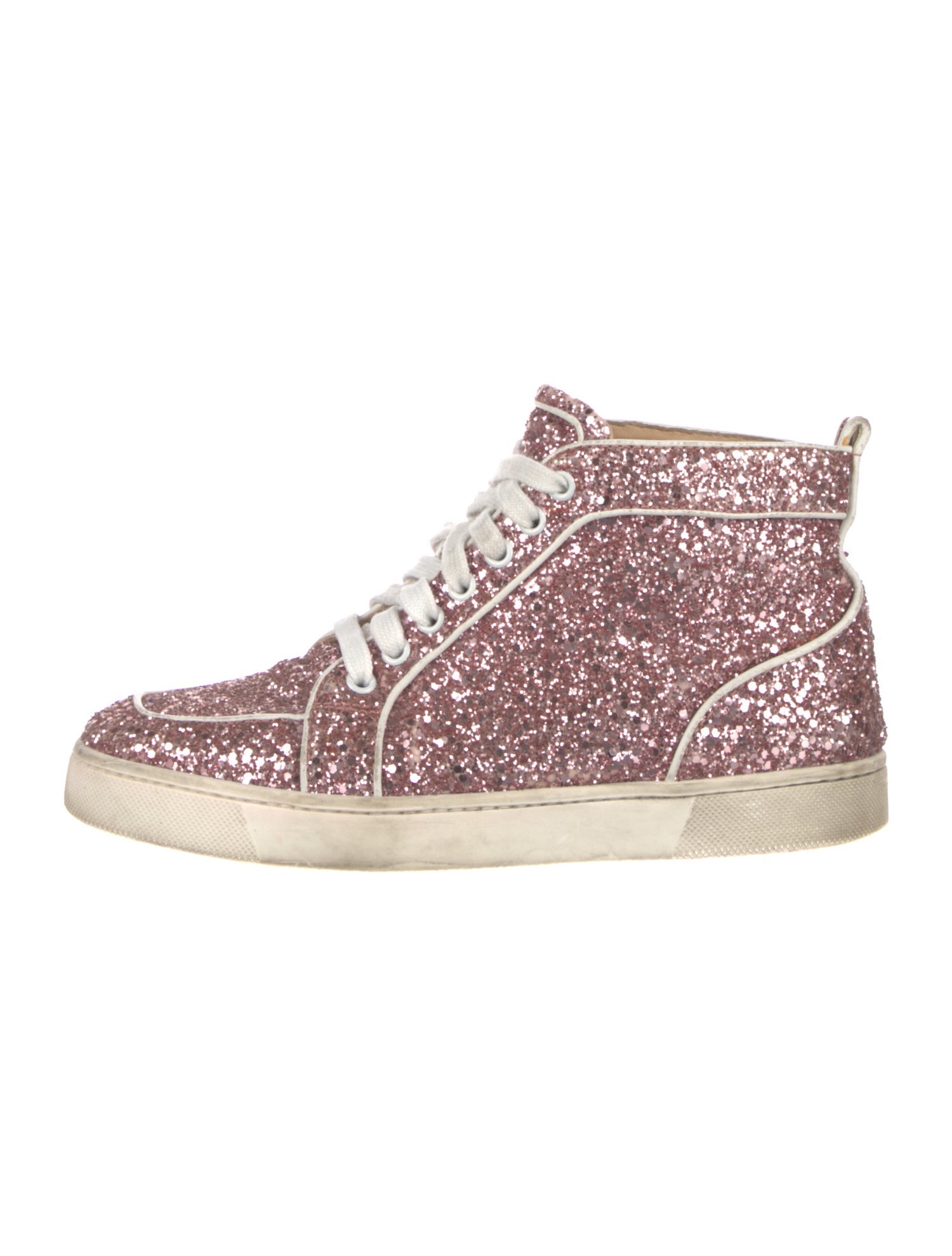 Christian Louboutin Glitter Glitter Accents Sneakers
