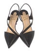 Christian Louboutin Leather Slingback Pumps