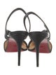 Christian Louboutin Leather Slingback Pumps