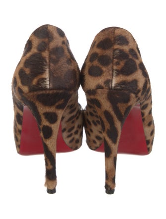 Christian Louboutin Ponyhair Animal Print Pumps