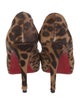 Christian Louboutin Ponyhair Animal Print Pumps