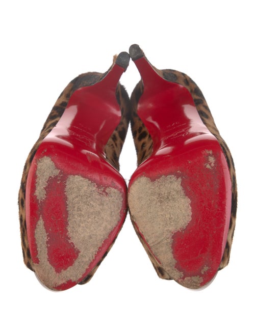 Christian Louboutin Ponyhair Animal Print Pumps