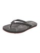 Christian Louboutin Rubber Studded Accents Flip Flops