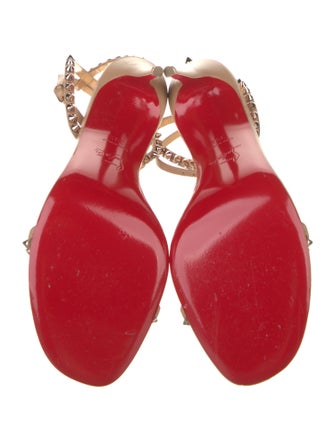 Christian Louboutin So Me 100 Spike Accents Sandals