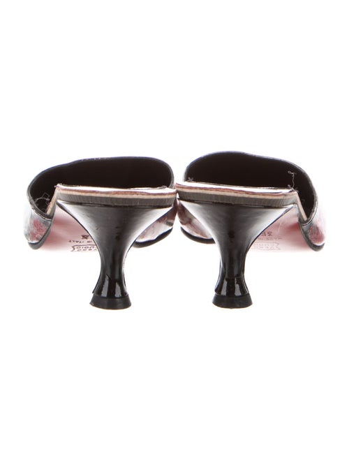Christian Louboutin PVC Printed Mules