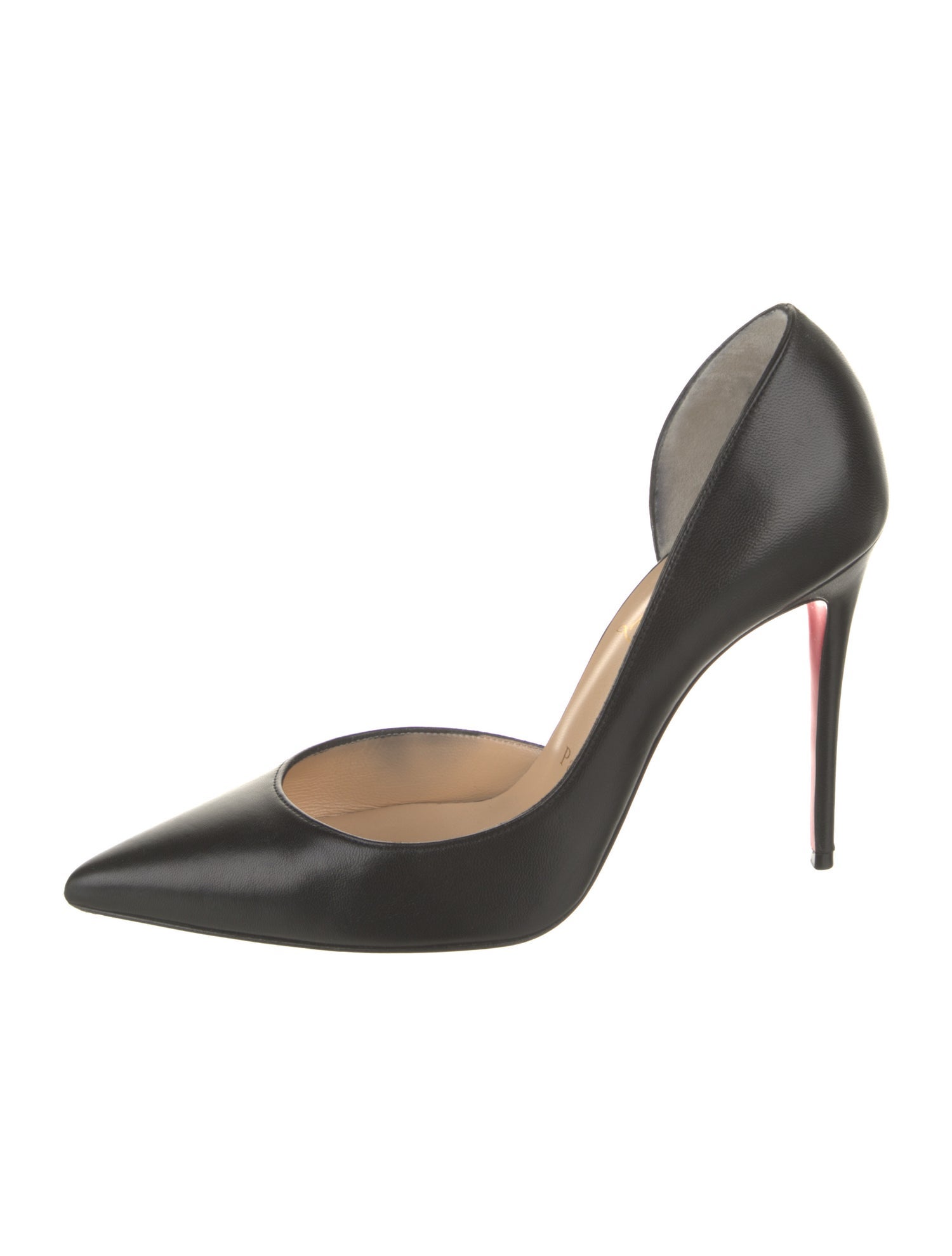 Christian Louboutin Leather D'Orsay Pumps