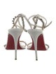 Christian Louboutin Spike Accents Leather Sandals