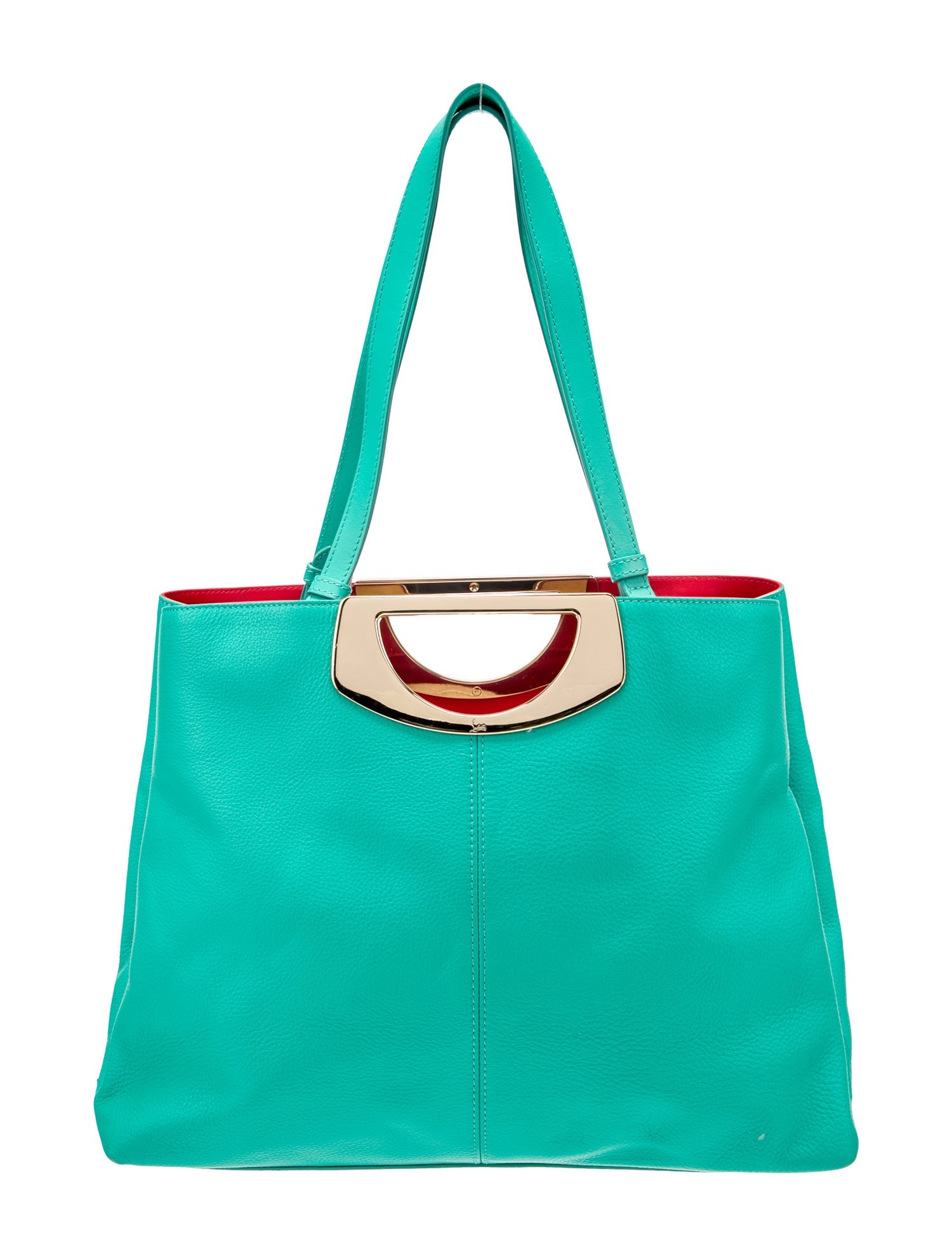 Christian Louboutin Leather Top Handle Bag