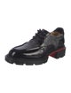 Christian Louboutin Spike Accents Patent Leather Dress Loafers
