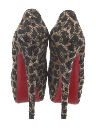 Christian Louboutin Animal Print Pumps