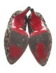Christian Louboutin Animal Print Pumps