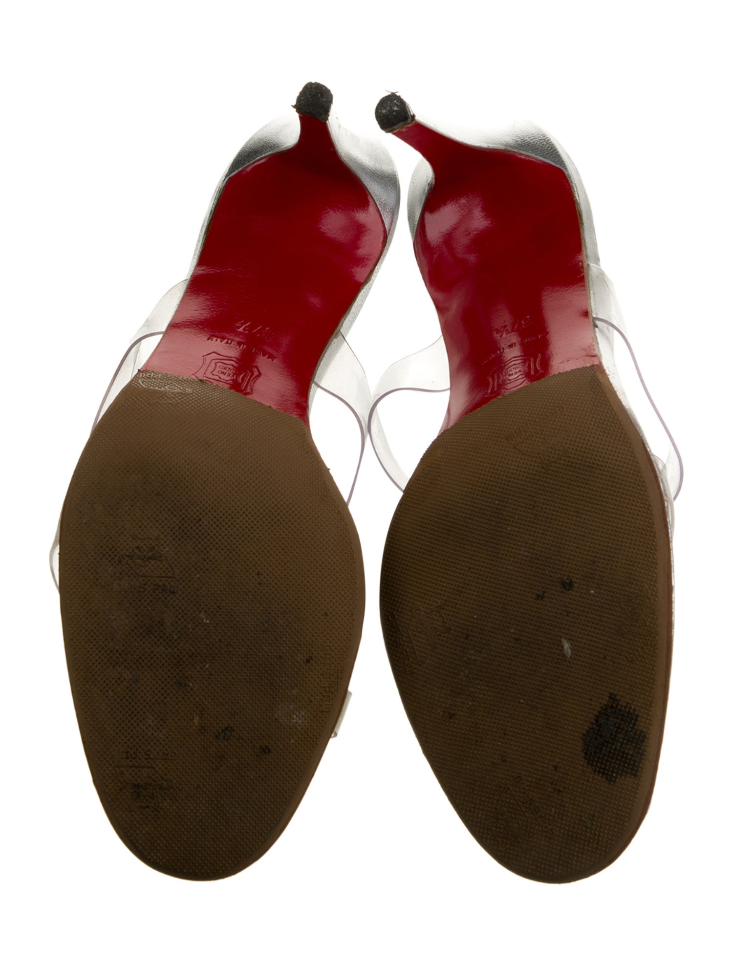 Christian Louboutin Leather Slides