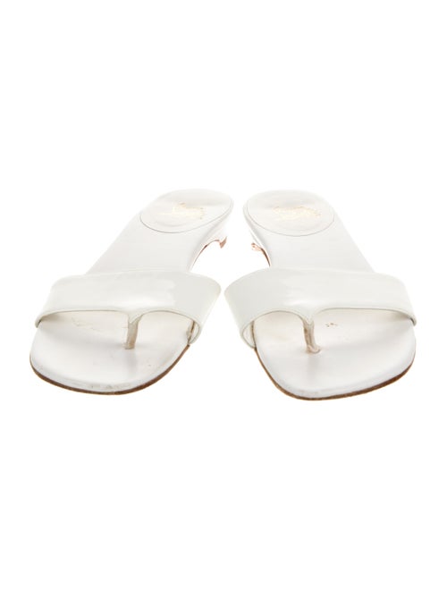 Christian Louboutin Patent Leather Slides