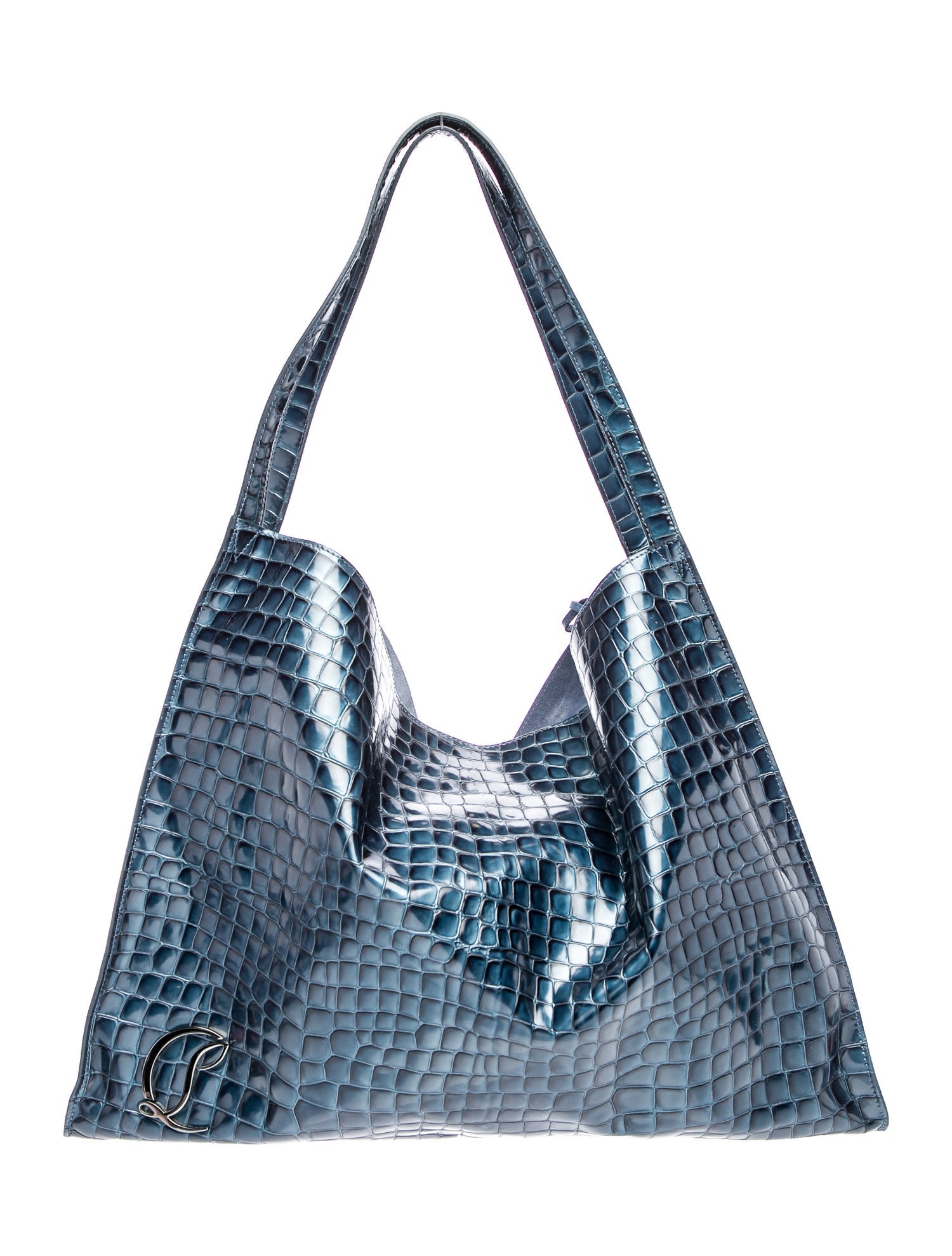 Christian Louboutin Embossed Leather Le 54