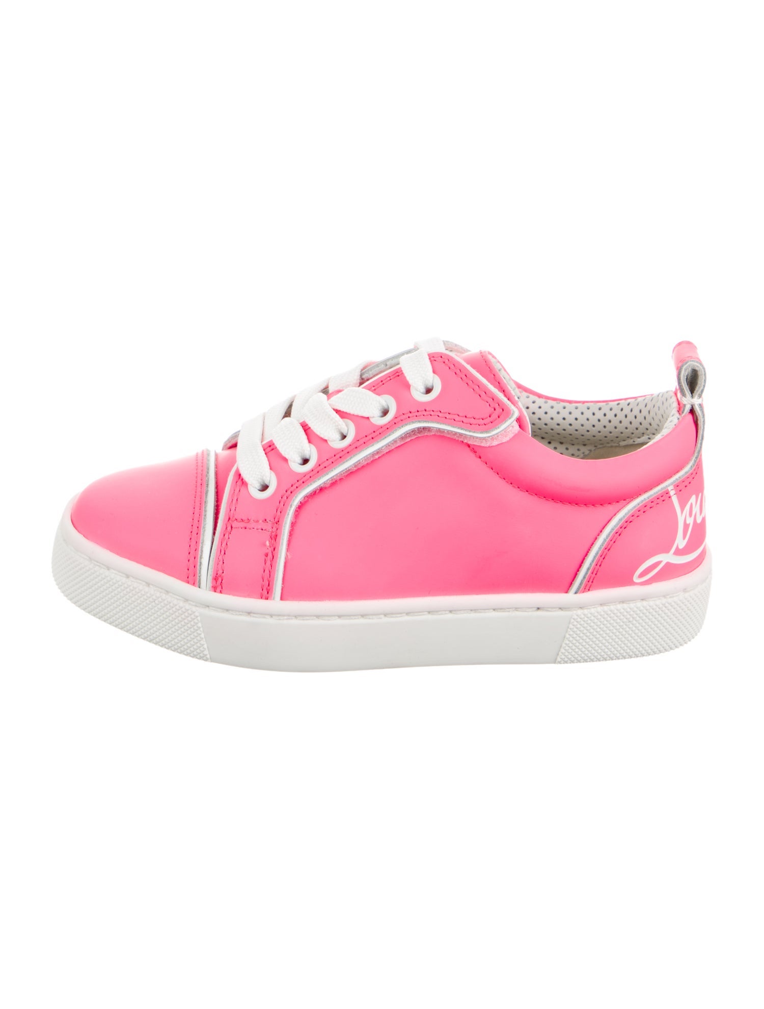 Christian Louboutin Toddler Girls' Leather Low Top Sneakers