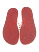 Christian Louboutin Spike Accents Rubber Flip Flops