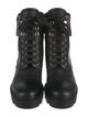 Christian Louboutin Leather Combat Boots