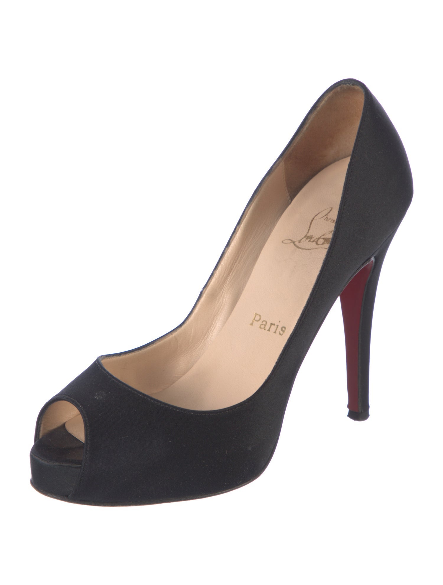 Christian Louboutin Satin Pumps