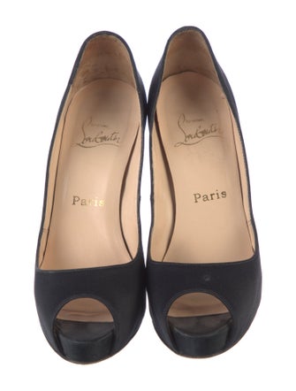 Christian Louboutin Satin Pumps