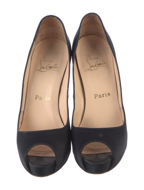 Christian Louboutin Satin Pumps
