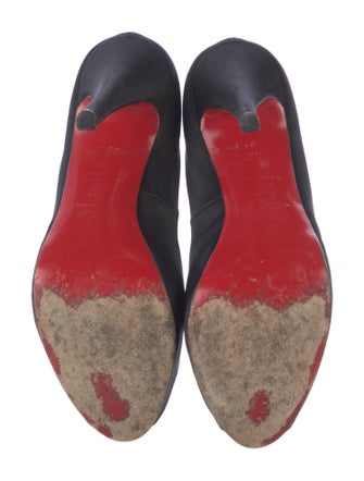 Christian Louboutin Satin Pumps