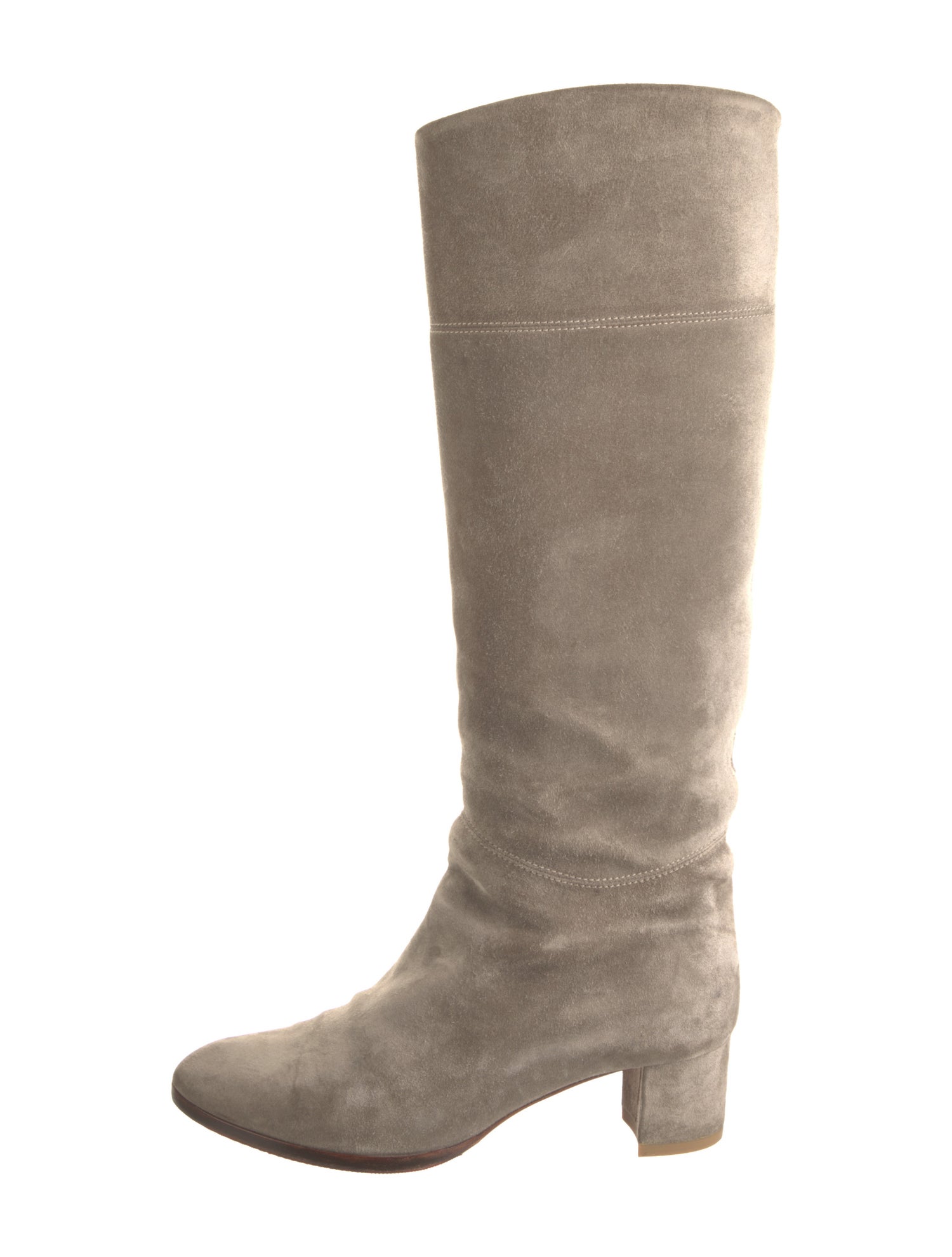 Christian Louboutin Suede Riding Boots
