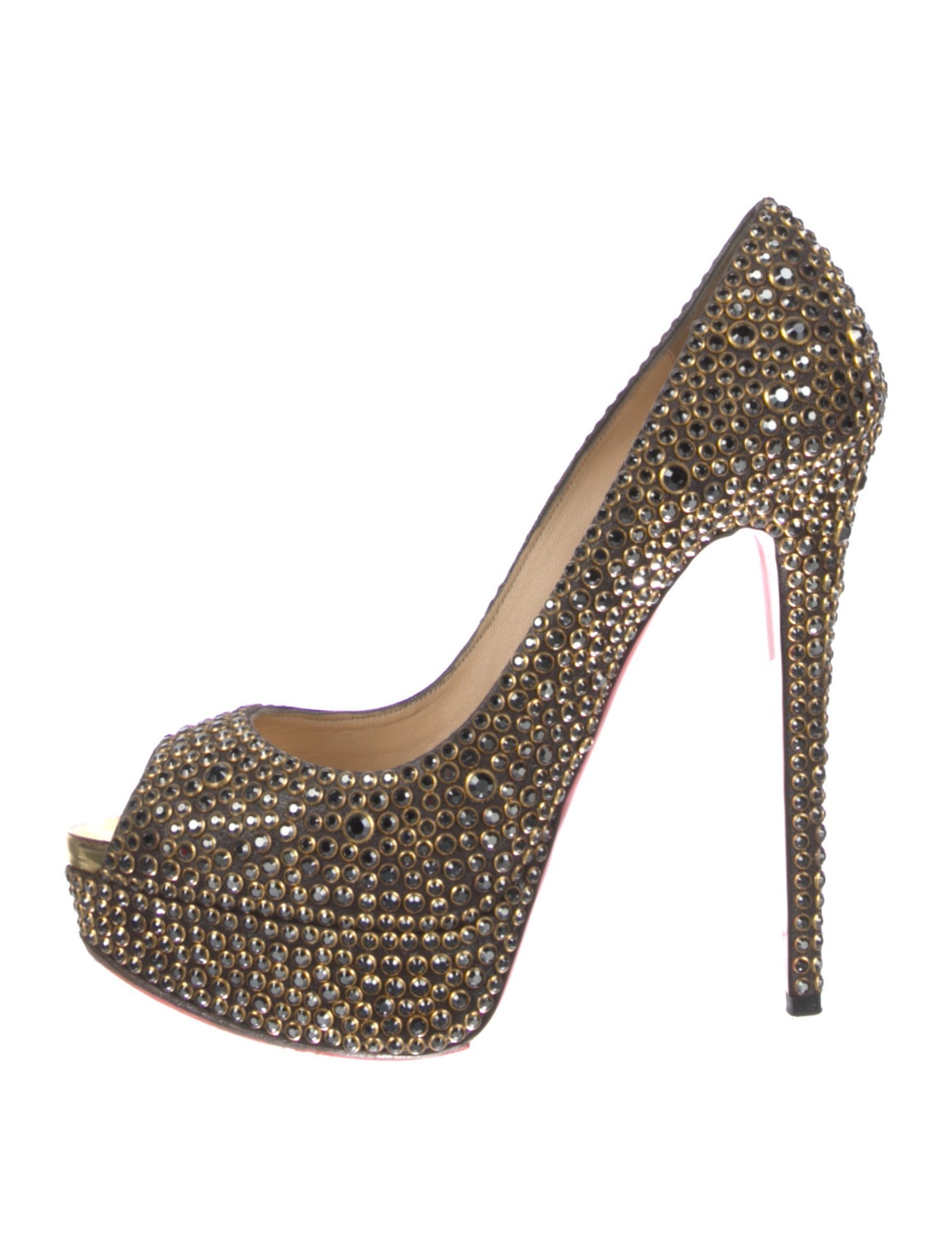 Christian Louboutin Crystal Pumps