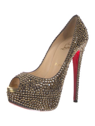 Christian Louboutin Crystal Pumps