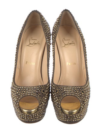 Christian Louboutin Crystal Pumps