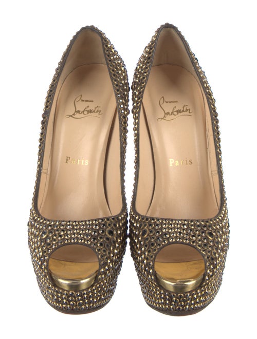 Christian Louboutin Crystal Pumps