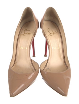 Christian Louboutin Patent Leather D'Orsay Pumps
