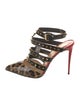 Christian Louboutin Chain-Link Accent Patent Leather Pumps