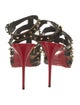 Christian Louboutin Chain-Link Accent Patent Leather Pumps