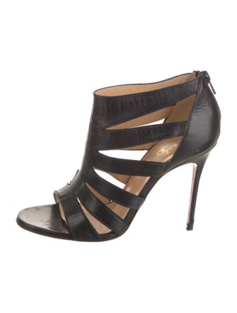 Christian Louboutin Leather Gladiator Sandals