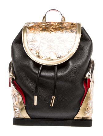 Christian Louboutin Leather Gold Foil Explorafunk