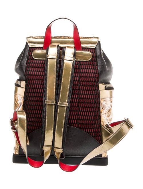 Christian Louboutin Leather Gold Foil Explorafunk