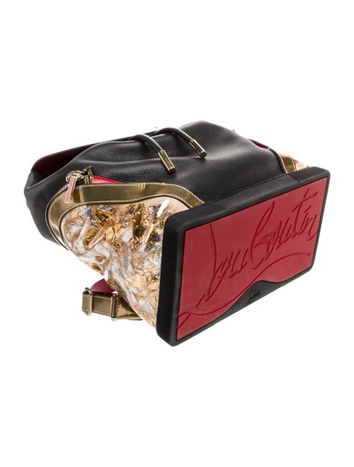 Christian Louboutin Leather Gold Foil Explorafunk