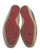 Christian Louboutin Suede Embroidered Accent Espadrilles