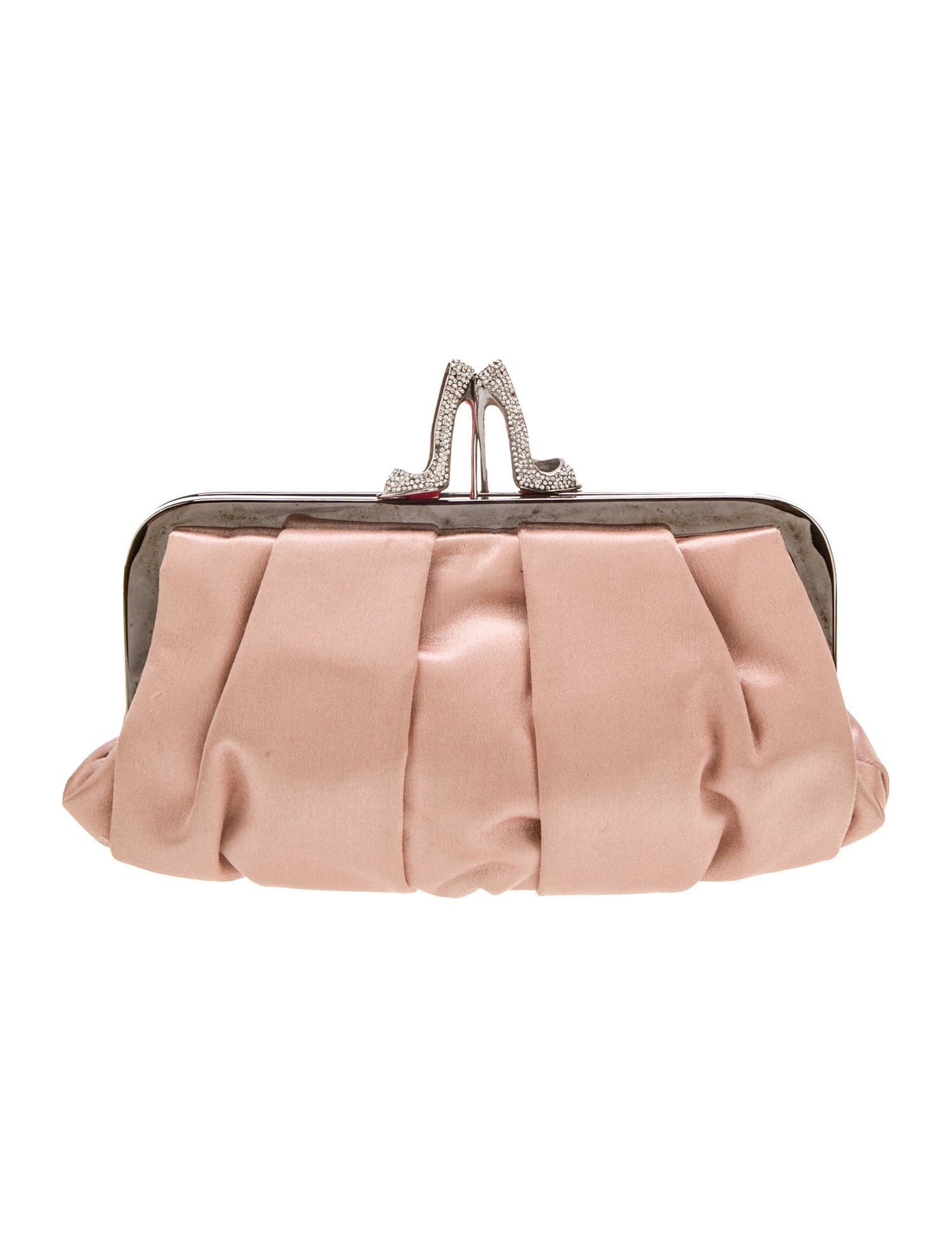 Christian Louboutin Satin Evening Bag